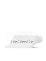 10 x Kotníkové Ponožky Bílé