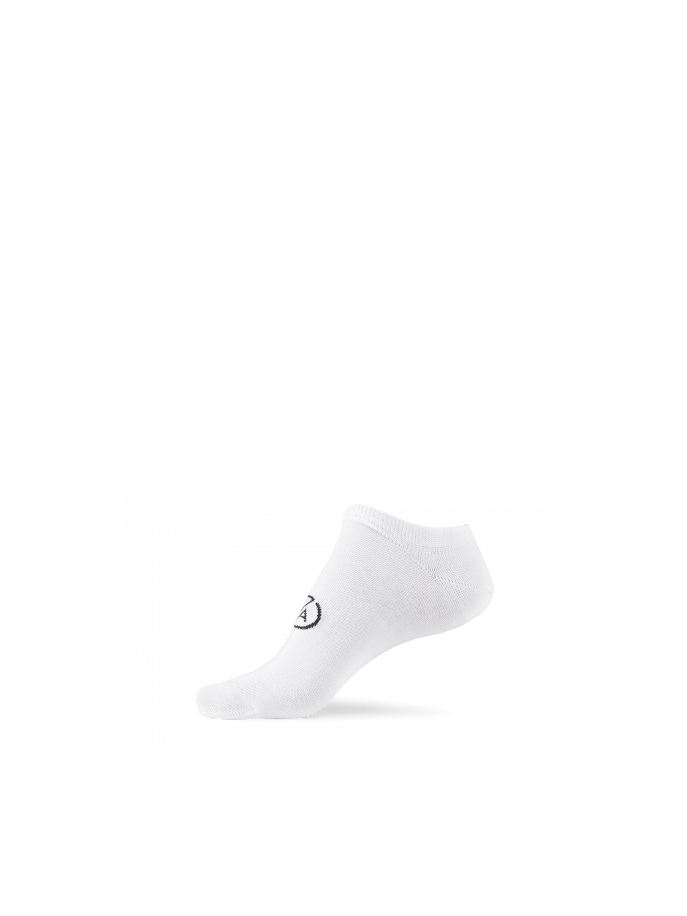 Kotníkové ponožky bílé